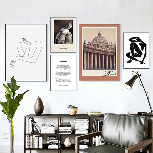 Living Room Decoration Painting Photo Sofa Background Decoration Painting Photo Frame Hanging Wall Decoration Room Decoration