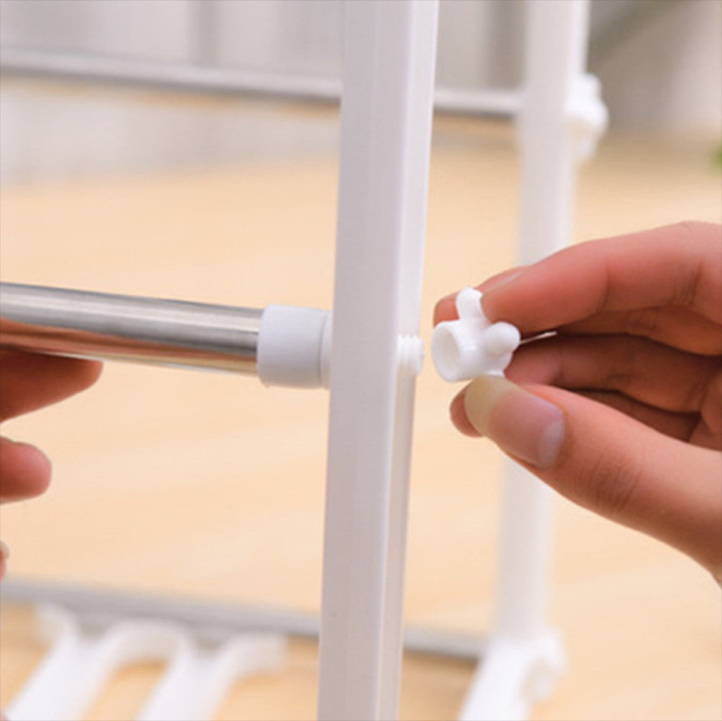 Under Sink 2 Tier Expandable Shelf Organizer