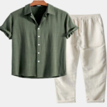 Men's Fashion Shirt Slim Fit Suit