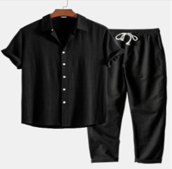 Men's Fashion Shirt Slim Fit Suit