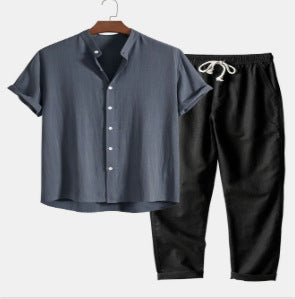 Men's Fashion Shirt Slim Fit Suit