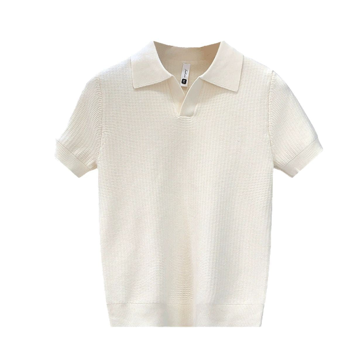 Fashion Summer Thin Knitted Polo Shirt For Men